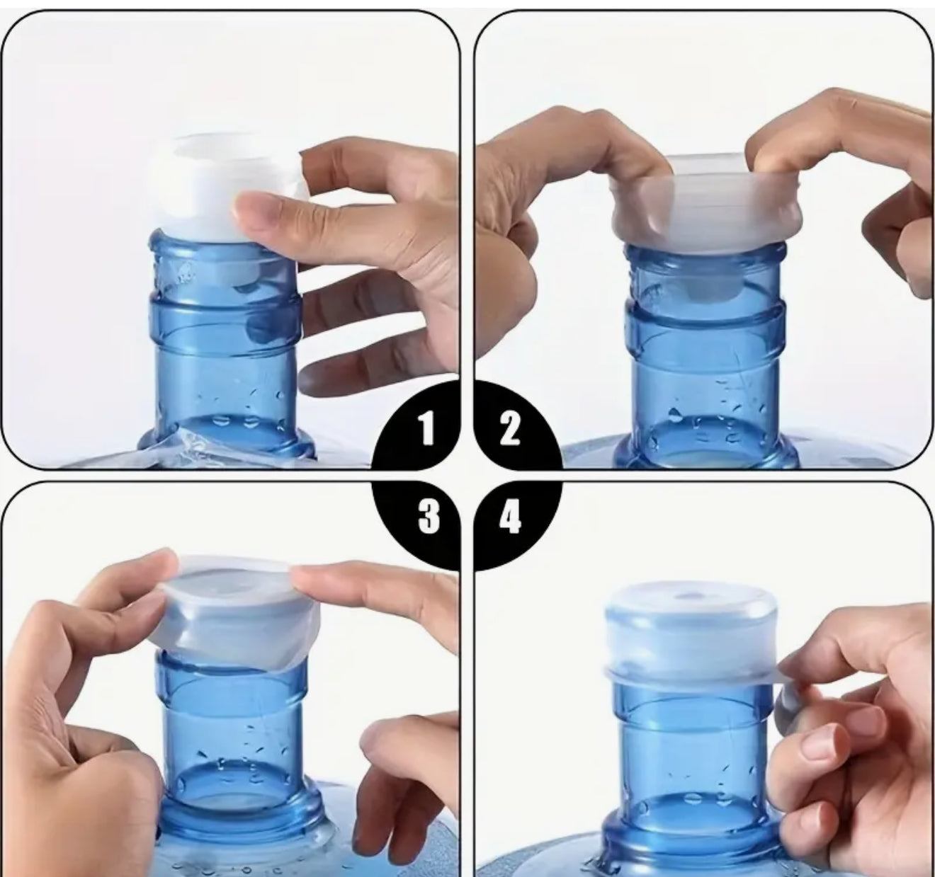 Pure food grade silicone cover for bottles.